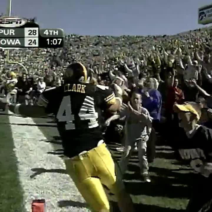 Dallas Clark was a menace at Iowa 😤