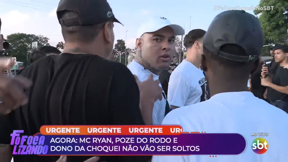 Equipe do SBT é hostilizada por seguranças da namorada de MC Ryan #FofocalizandoNoSBT