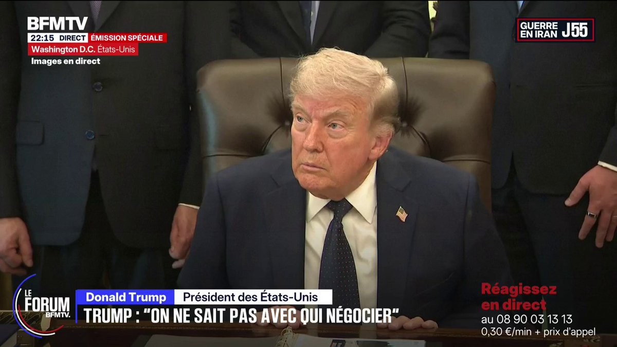 “Non je n’utiliserai pas l’arme nucléaire sur l’Iran, ce n’est pas quelque chose qu’on doit utiliser”, déclare Donald Trump