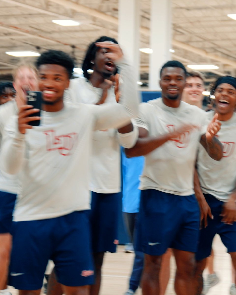 yeah… we’re gonna leave this to Liberty Men's Basketball 😅