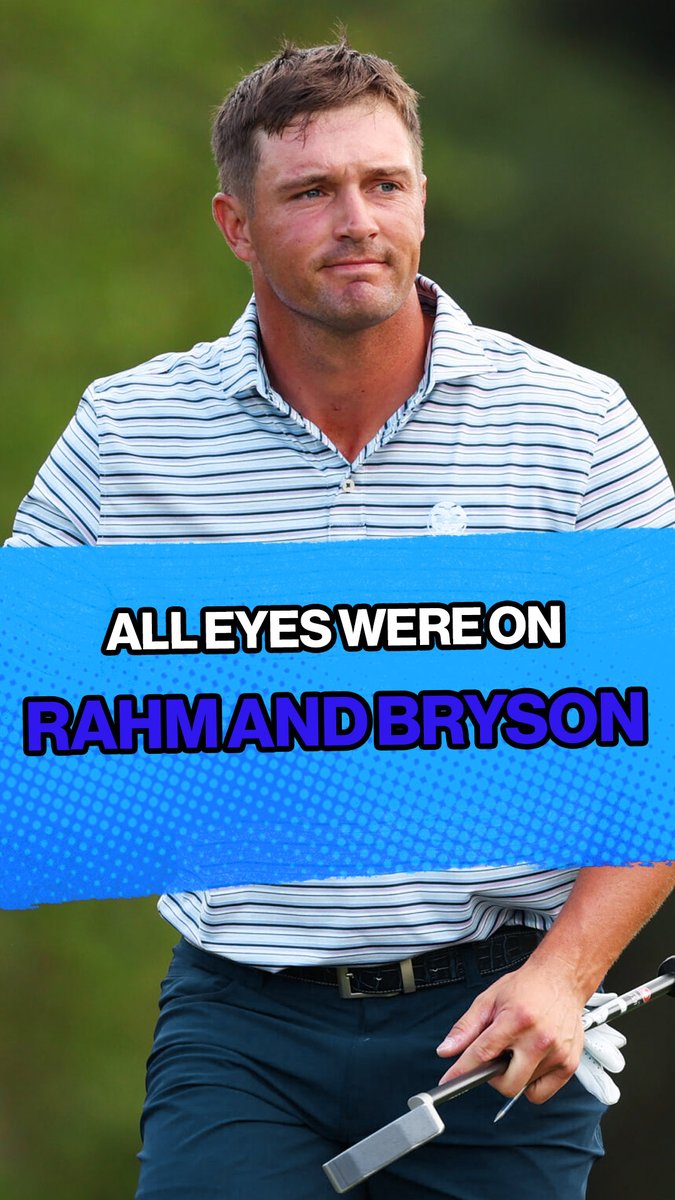 That conversation had everyone’s attention. Jon Rahm and Bryson DeChambeau had a long talk on the putting green while players all around watched. With so much uncertainty around LIV and reports Bryson could be asking for up to $500 million, everyone was trying to read what it meant. trey wingo Brody Miller