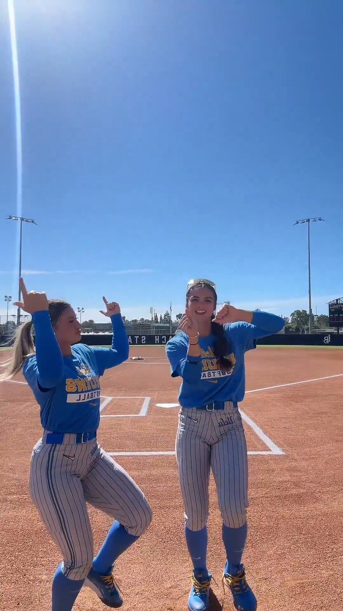 Tag team back again 🤩💃 #NCAASoftball