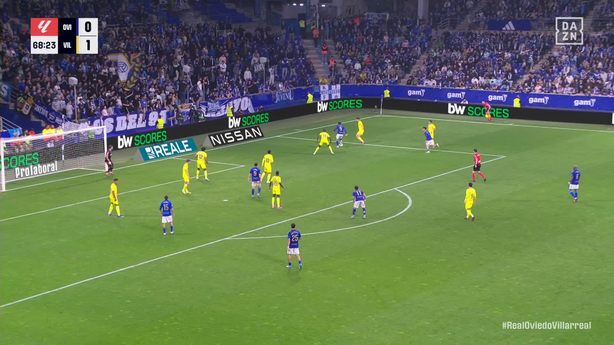 OVIEDO SE AFERRA A LA PERMANENCIA ๐ซจ Ilyas Chaira metiรณ el gol que salvรณ un punto ante el Villareal ๐ฅต #LALIGAenDAZN