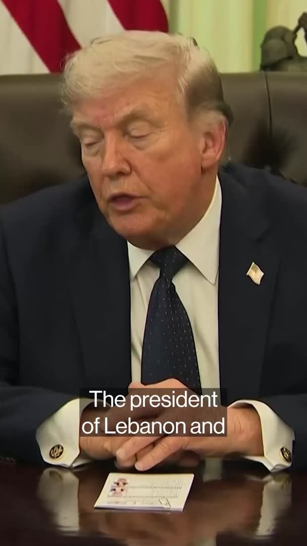 President Donald Trump said Israel and Lebanon will extend their ceasefire by three weeks, a move that creates space to work on a long-term deal and removes a roadblock to ending the US war with Iran