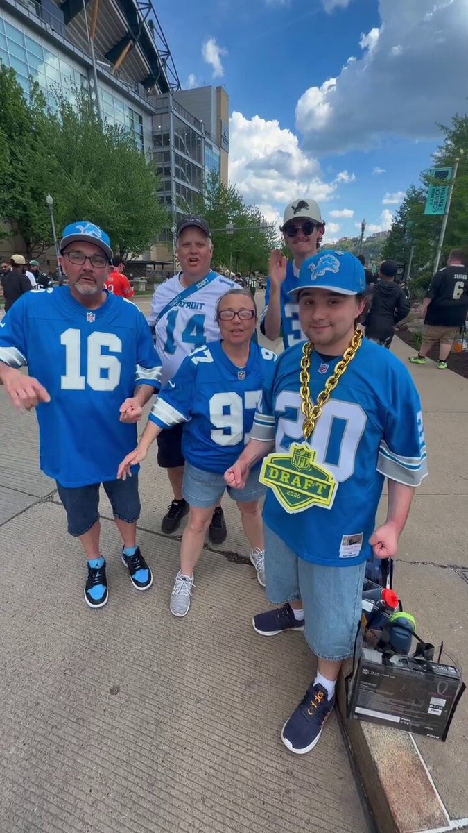 #OnePride on the scene in Pittsburgh #NFLDraft