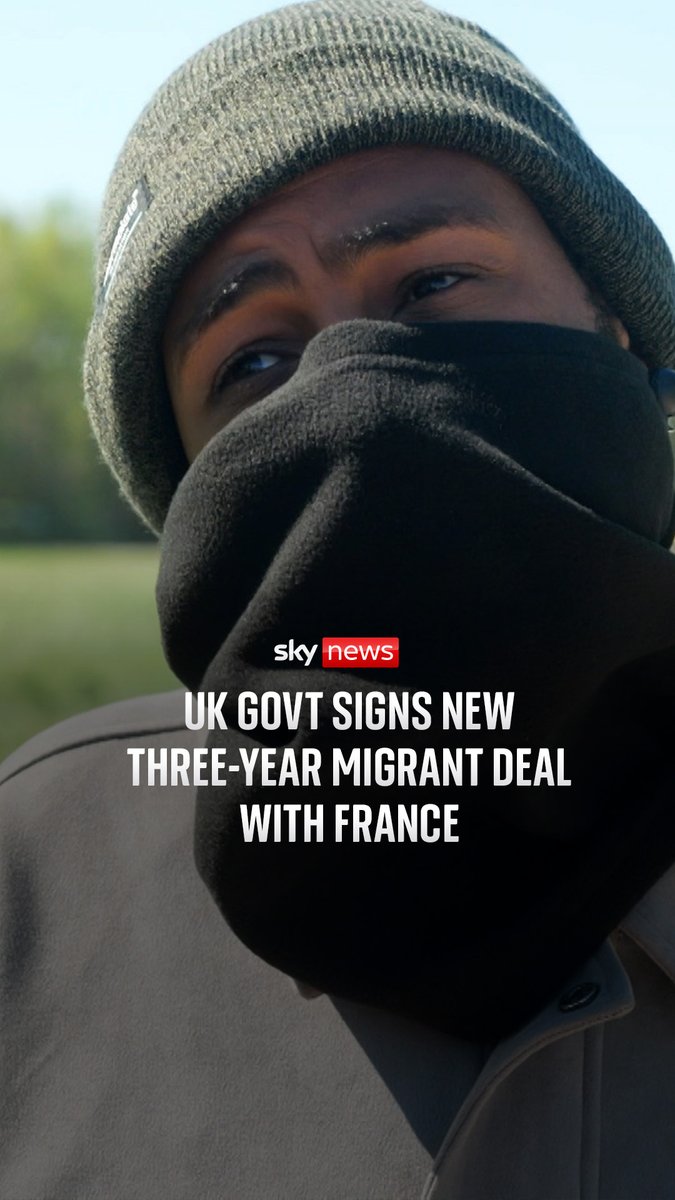 As part of a new £662m migration deal, riot-trained police will be sent to beaches in France to stop illegal migrants from crossing the English Channel. Home Secretary Shabana Mahmood signed the three-year agreement with France on Thursday. Alistair Bunkall reports