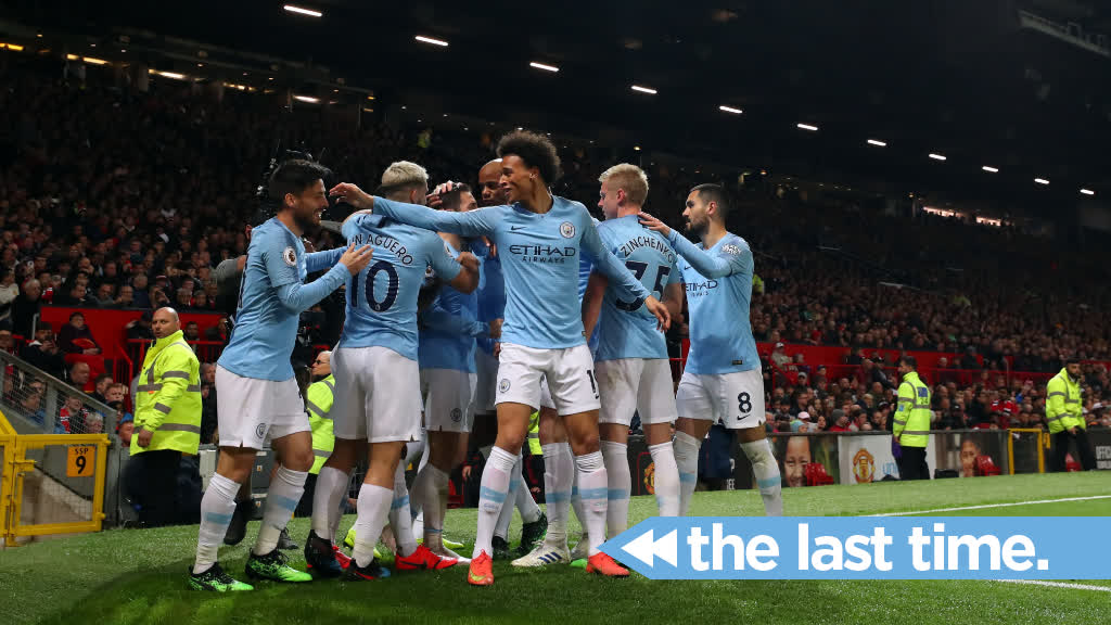 #OnThisDay: Manchester United 0-2 #ManCity [2019] ⚽️ [54'] Bernardo Silva ⚽️ [66'] Leroy Sané