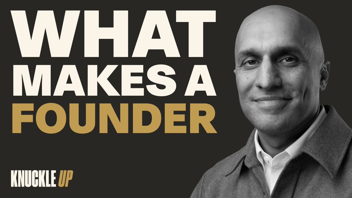 “Founders aren’t made when they start companies. They’re made when they interpret their market correctly.” Episode 2 of Knuckle Up with Nakul is live. Qasar Younis (Qasar Younis): Founder and CEO of Applied Intuition. One of the sharpest and most intentional operators you’ll ever meet on the craft of building a company. Full episode ↓ -- 00:00 Intro 01:19 What really makes someone a founder 05:26 The company that almost became Kickstarter 08:12 The most common misread on feedback 13:40 Why most founders don't end up with the best team 19:45 How to pick a co-founder 23:38 Your first 10 hires are really your first 100 28:21 The case for hiring slow and firing slow 33:22 Red, yellow, green: how Applied gives monthly feedback 35:00 The role that knows what’s actually going on in a company 40:01 How to operate with speed and intentionality 42:41 The three things Qasar spends time on 45:57 How Applied is driving AI adoption 52:06 The type of engineer Applied is now looking for 1:01:19 Why this could be the golden age of small companies 1:09:13 Quickfire: red flags, overrated advice, and superpowers 1:12:32 Qasar's advice to his 25-year-old self