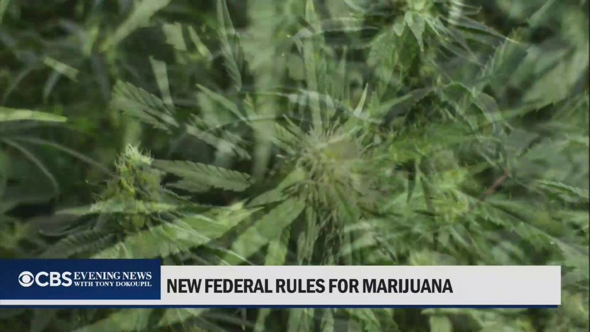 The Justice Department has issued an order rescheduling certain marijuana products to a lower drug classification, while moving to expedite the process to reclassify marijuana more broadly. Jonathan LaPook, M.D reports.