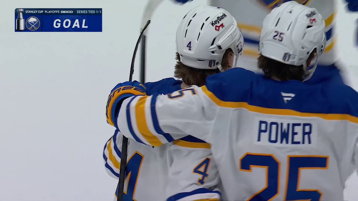BO KNOWS!! 😤 What a pass from Noah Ostlund and we've got a tie game! #StanleyCup 🇺🇸: @NHL_on_TNT 🇨🇦: Sportsnet & TVA Sports 2