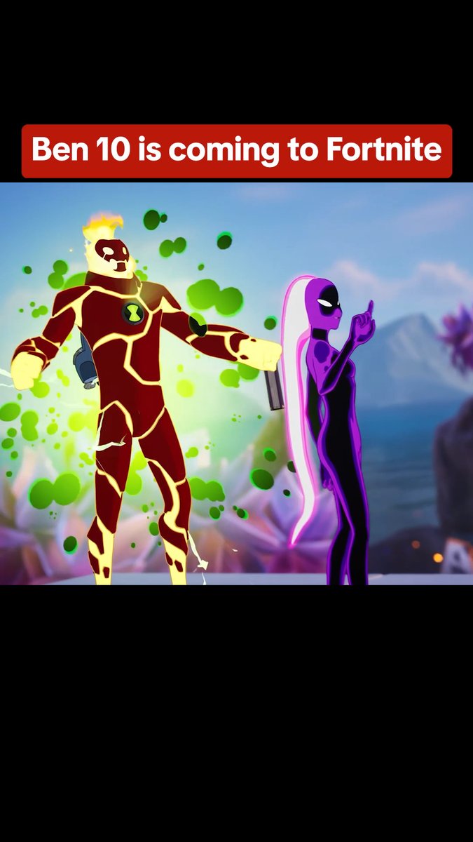 How many Ben 10 aliens will we see in Fortnite?
