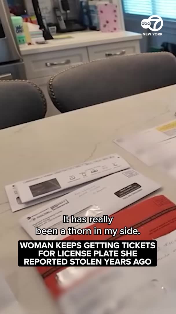Teresa Pollard, 73, of Valley Stream, says she’s still receiving traffic and toll tickets tied to stolen plates she reported two years ago, despite seeking help from police, the DMV, and local officials.