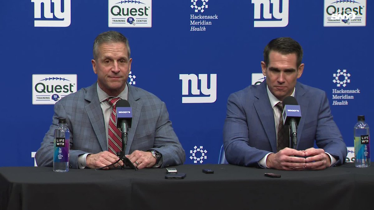 John Harbaugh and Joe Schoen were asked if the Giants are planning to keep Kayvon Thibodeaux after drafting Arvell Reese Harbaugh: "We keep all the good players as much as we can, right?" Schoen: "Yup."