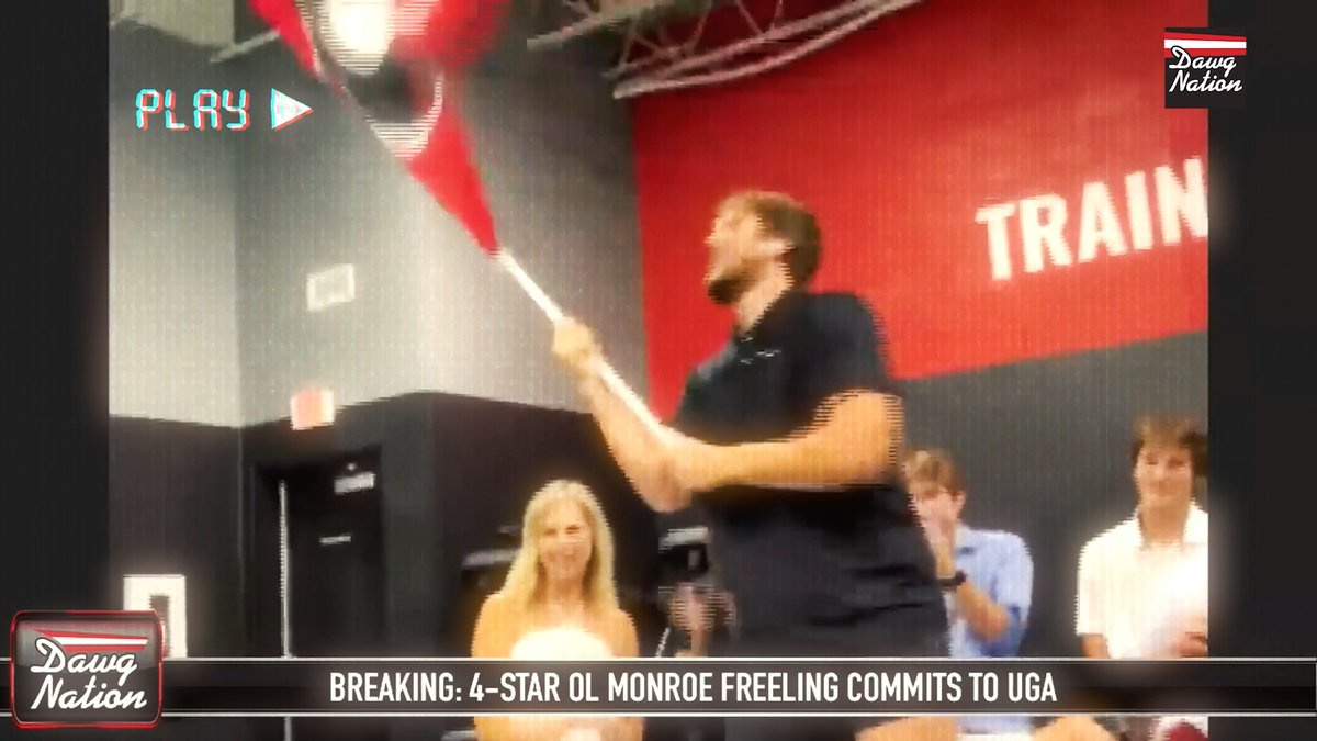Andrew Thomas. Broderick Jones. Amarius Mims. Monroe Freeling. The Georgia OT pipeline just added its next name. Welcome to the NFL, Monroe. #CarolinaPanthers #NFLDraft2026 #NFL #Draft