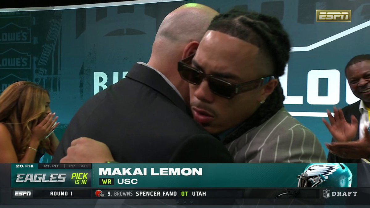 Makai Lemon is the newest Philadelphia Eagles WR 🦅