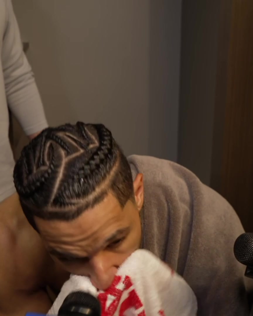 "I just...they just didn't go. I thought the corner one was good. I gotta make 'em." Josh Hart (1-of-9 from the field in Game 3) on his offense tonight: