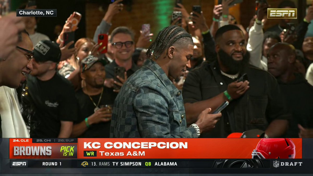 KC Concepcion heads to Cleveland 🔥 The Browns add a weapon to their WR room 😤