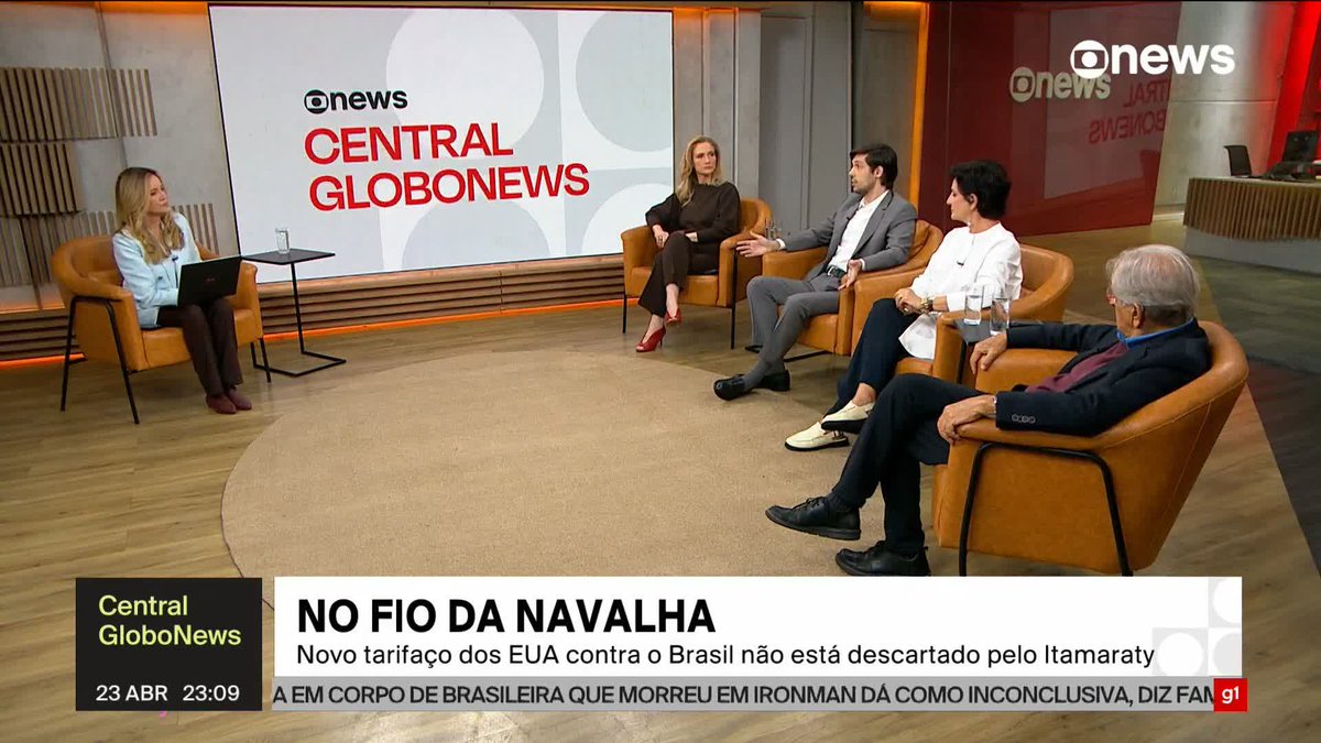 Uma apuração da equipe da #CentralGloboNews aponta que o Itamaraty não descarta a criação de novas tarifas dos EUA. Se um novo tarifaço dos EUA for imposto ao Brasil, Lula pode tirar vantagem dessa ação? ➡ Assista à #GloboNews: