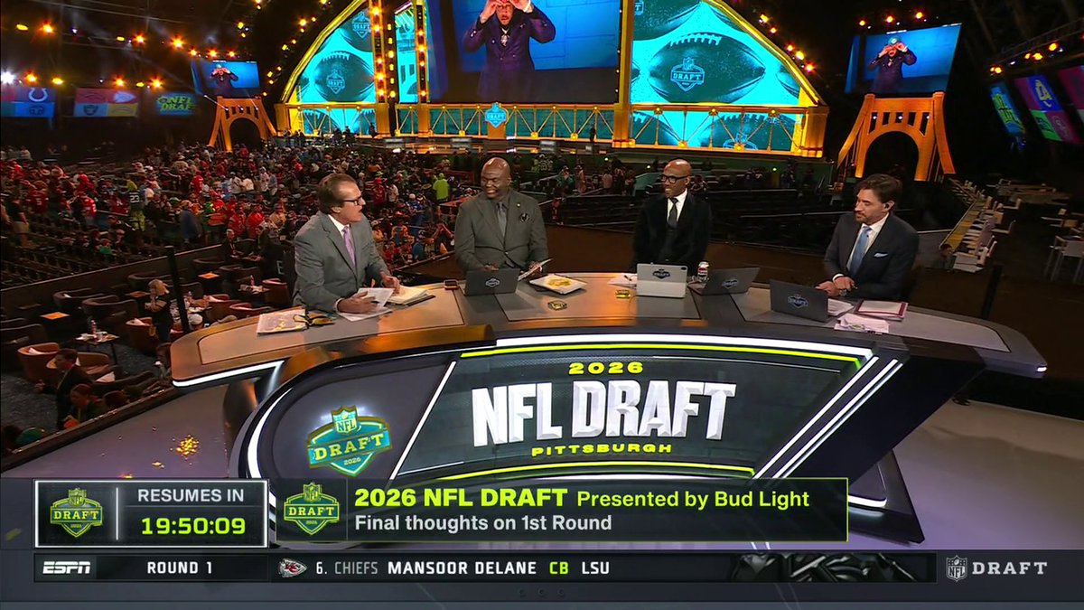 .Mel Kiper Jr., Booger and Louis Riddick share what stood out to them from Round 1 of the NFL draft 👀