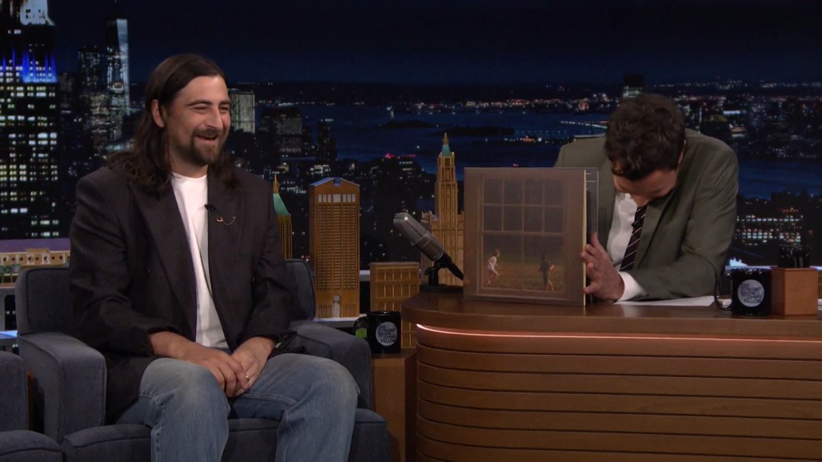 “It’s pretty sad!” -Noah Kahan on what people can expect from his new album The Great Divide! #FallonTonight