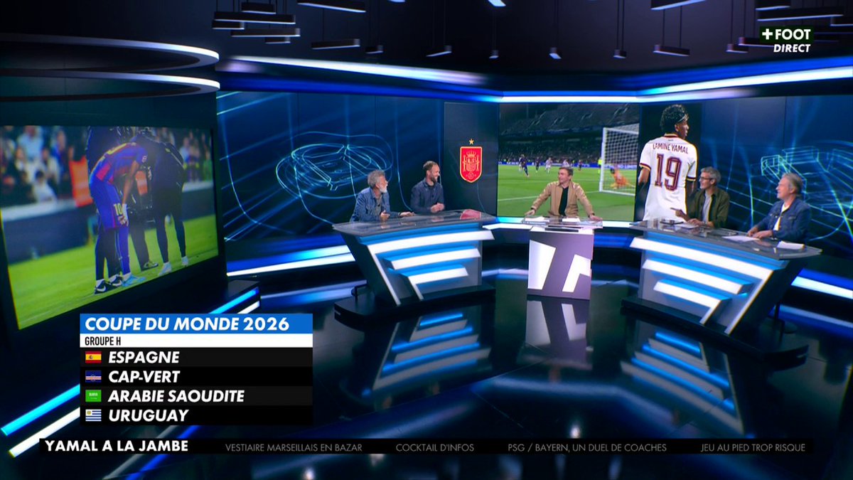 🚨 Laurent Paganelli 🇫🇷 sur la blessure de Yamal 🇪🇸 : « On va trop loin sur ces jeunes joueurs ! On y met un poids trop important, il a 18 ans ! 😔 50 matches par saison. Et son jeu c’est des accélérations, des accélérations… On en arrive là. 🤕 »