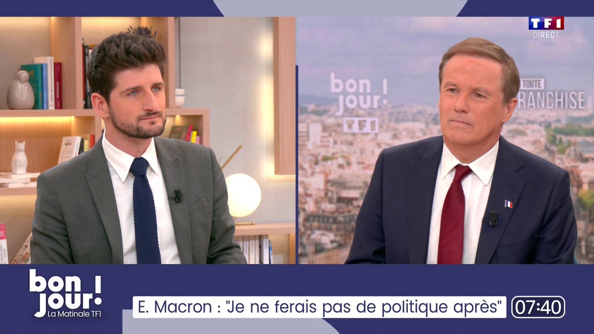 ▶️ Le fait qu'Emmanuel Macron ne se représente pas à la présidentielle et arrête la politique "est une chance pour les Français", "bon débarras, il a fait tellement de mal à la France. Mais maintenant le problème c'est de savoir par qui on le remplace", réagit N. Dupont-Aignan