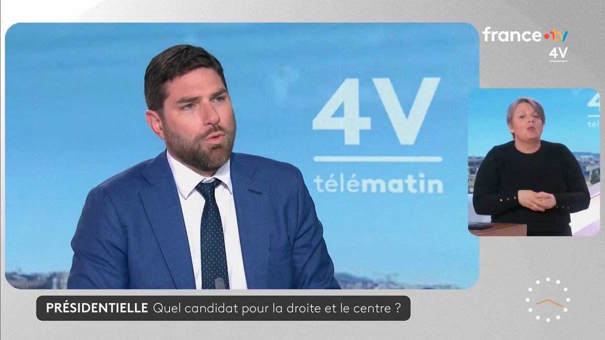 🗣️ "Je suis inquiet de ce que j'ai entendu dans la bouche de Monsieur Retailleau. Il a promis d'envoyer les chars dans les quartiers, je crois qu'ils méritent plutôt un programme de rénovation." 🔴 Vincent Jeanbrun, ministre de la Ville et du Logement, n'affiche pas son soutien à Bruno Retailleau pour les présidentielles. #Les4V
