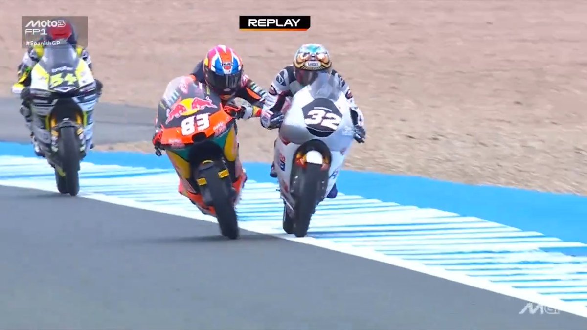The "I'm right here, mate" elbow 🌶️ #SpanishGP 🇪🇸