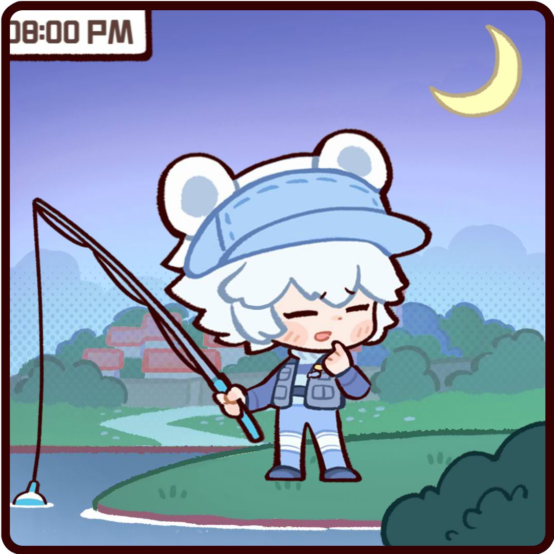 Planned to go fishing together at 8 tomorrow. 🎣 One waited in the morning, while the other waited in the evening. ⏰ So… which 8 was it? 🌞🌙 #heartopia #HeartopiaComics