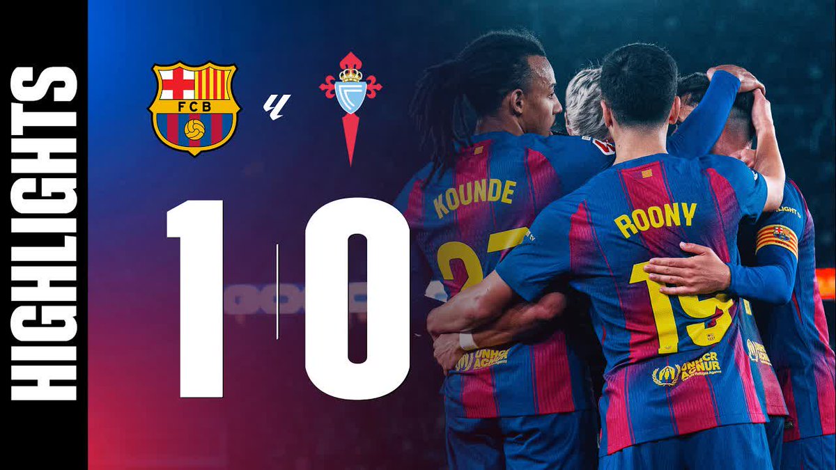 Barça 1️⃣ - 0️⃣ Celta #LaLigaHighlights