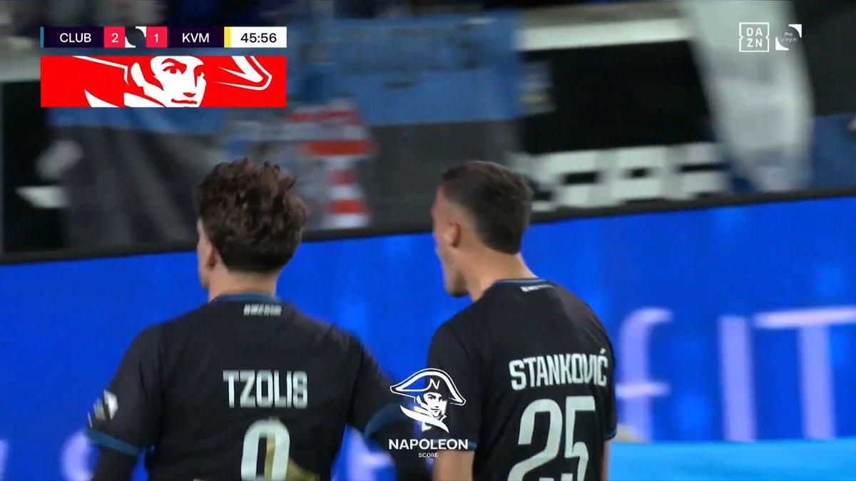 🎥 Aleksandar Stanković’s beautiful volley against KV Mechelen on Wednesday! 🇷🇸⚽️