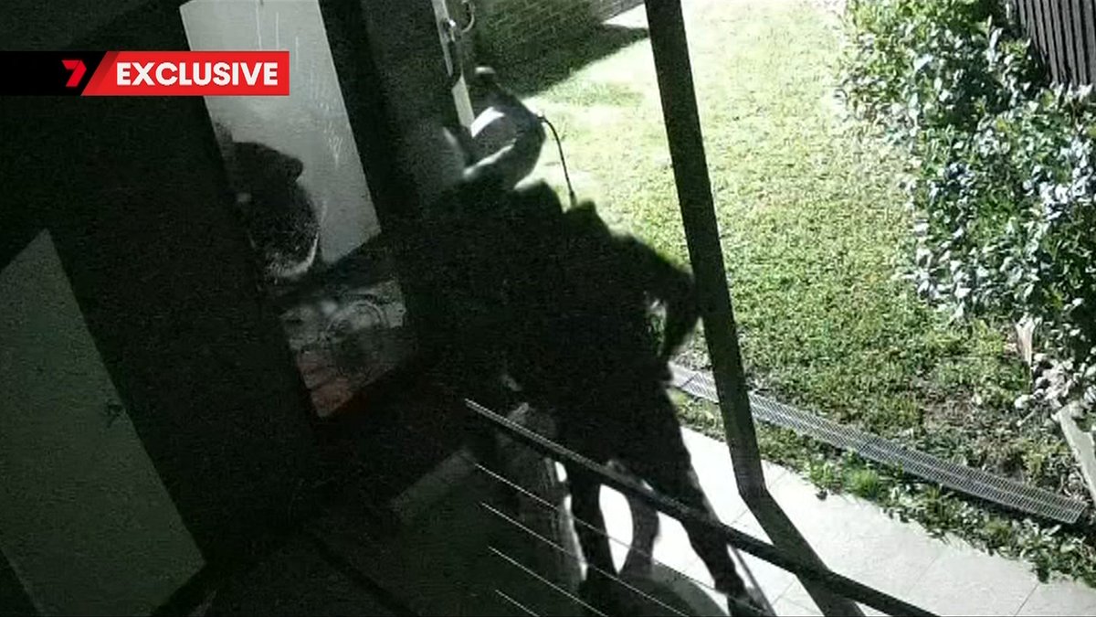 EXCLUSIVE: A hero dad has fought back against four teenage thugs in a violent home invasion in Ivanhoe East. They were armed with machetes, and he had nothing but an ironing board, but it was enough to keep his family safe. Jacqueline Stanley