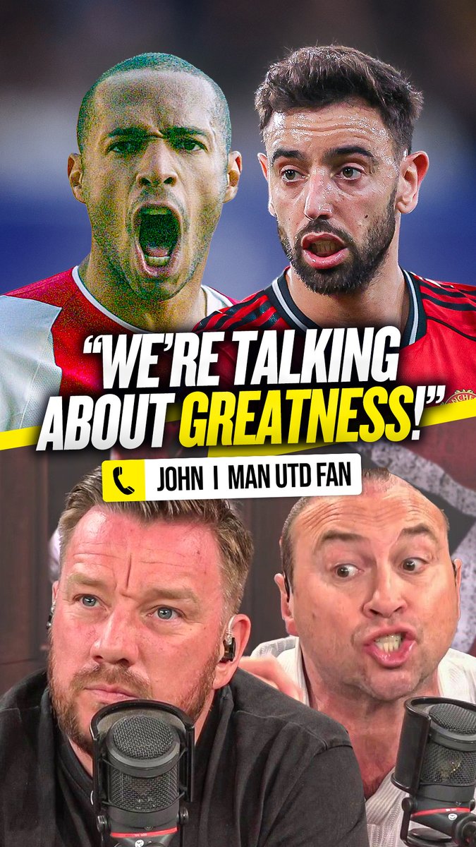 🔥 "Bruno could break Henry's assists record... we're talking about greatness!" 🤦♂️ "Somehow it's not nailed on that Bruno is not going to be Player of the Year!" This #MUFC fan is adamant that Bruno Fernandes deserves to be named Player of the Season! 🔴
