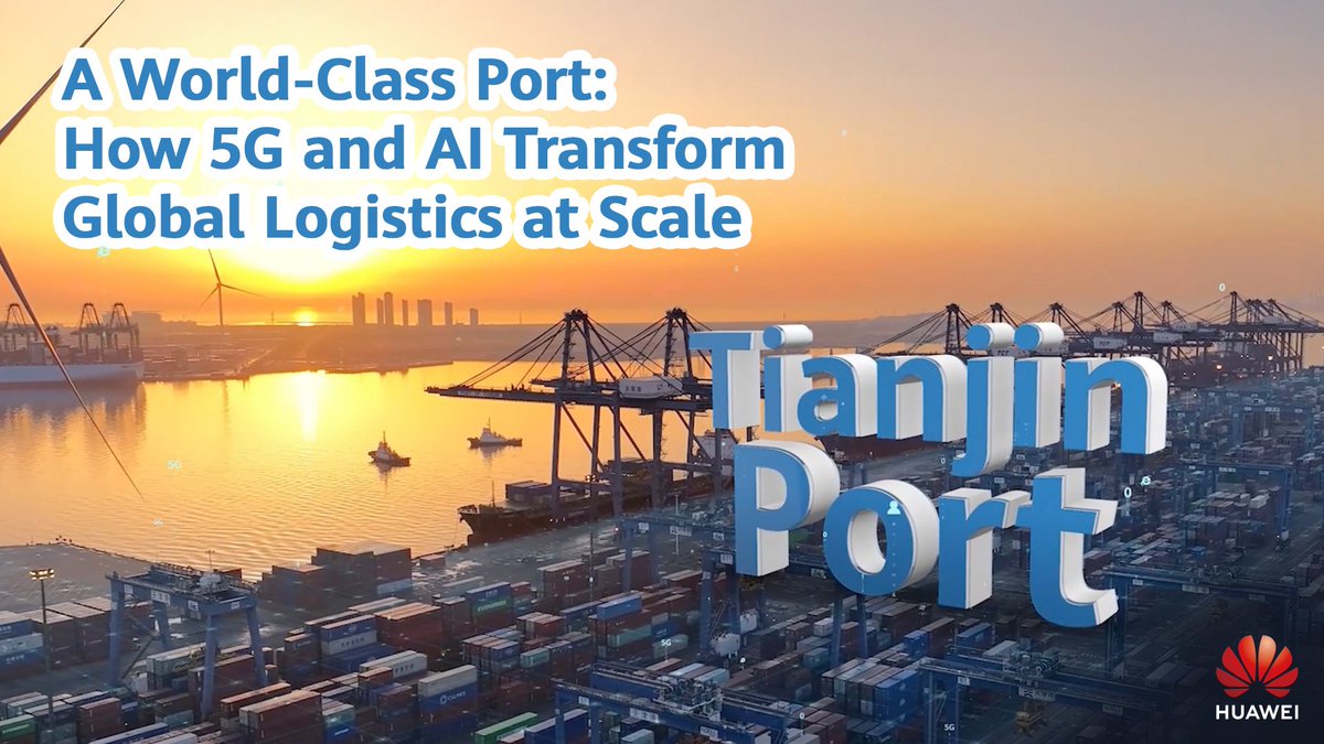 Huawei and Tianjin Port Group have co-developed Intelligent Horizontal Transportation 2.0, tackling mixed traffic challenges and improving safety and efficiency. With 5G and AI, the solution accelerates the shift toward smarter port operations.