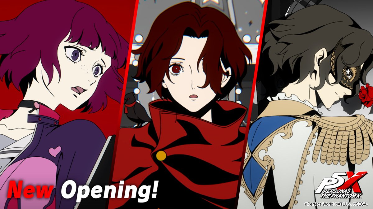 ✧ː────────────────ː✧ 📌 New Opening Cinematic ✨ ✧ː────────────────ː✧ We're revealing a new opening to the game ahead of the new story chapter! ✨ Get a look at the new member of the Phantom Thieves, Shoki Ikenami! (VA: Takuya Eguchi) #P5XEN
