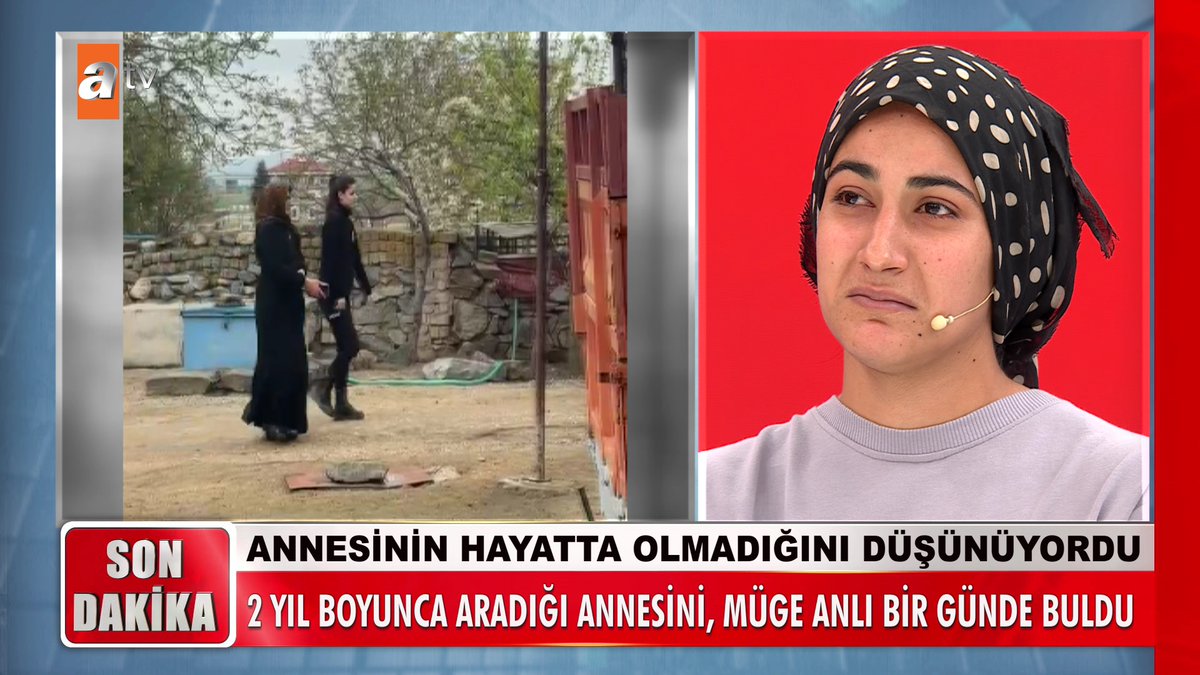 Annesinin hayatta olmadığını düşünüyordu. 2 yıl boyunca aradığı annesini, Müge Anlı bir günde buldu. #MügeAnlıİleTatlıSert #MügeAnlı atv