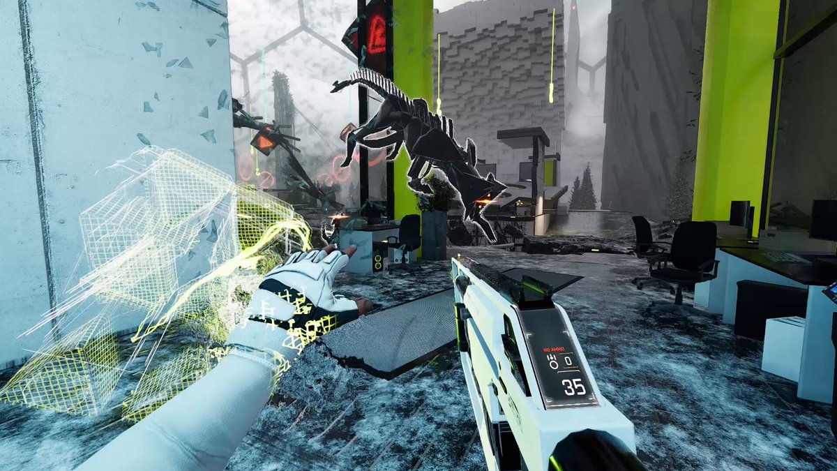 No, in this game you can't pet the dog #indiedev #indiegame #fps #gamedev