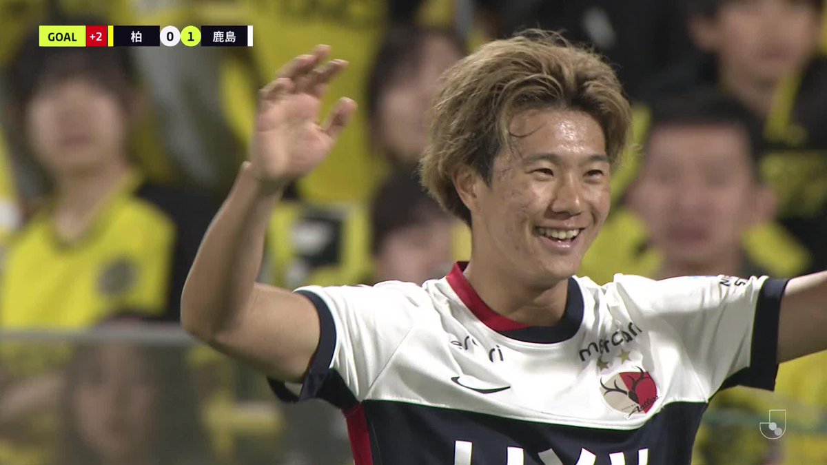 サイドバックの濃野公人が 中央を切り裂いた！⚡️ 🎦 ゴール動画 🏆 明治安田Ｊ１百年構想リーグ 地域リーグラウンド 第12節 🆚 柏vs鹿島 🔢 0-1 ⌚️ 45+1分 ⚽️ 鈴木 優磨（鹿島） #Ｊリーグ