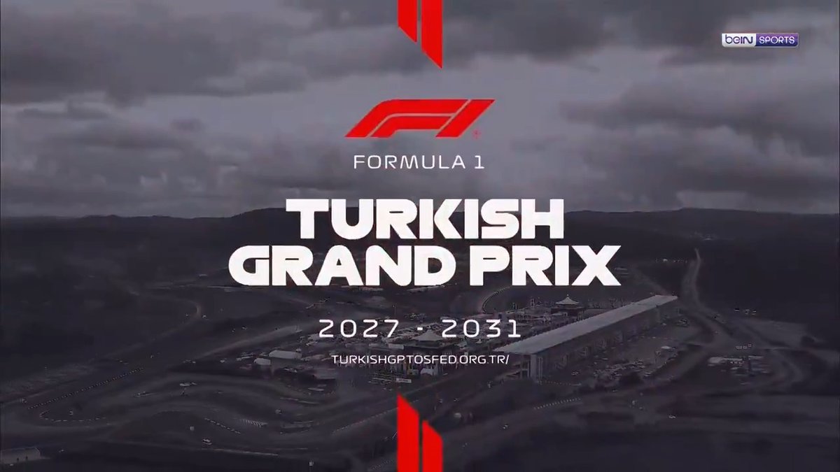 🤩 Modern bir klasiğin geri dönüşü… 🇹🇷 Formula 1 Türkiye Grand Prix’si geri dönüyor! #F1