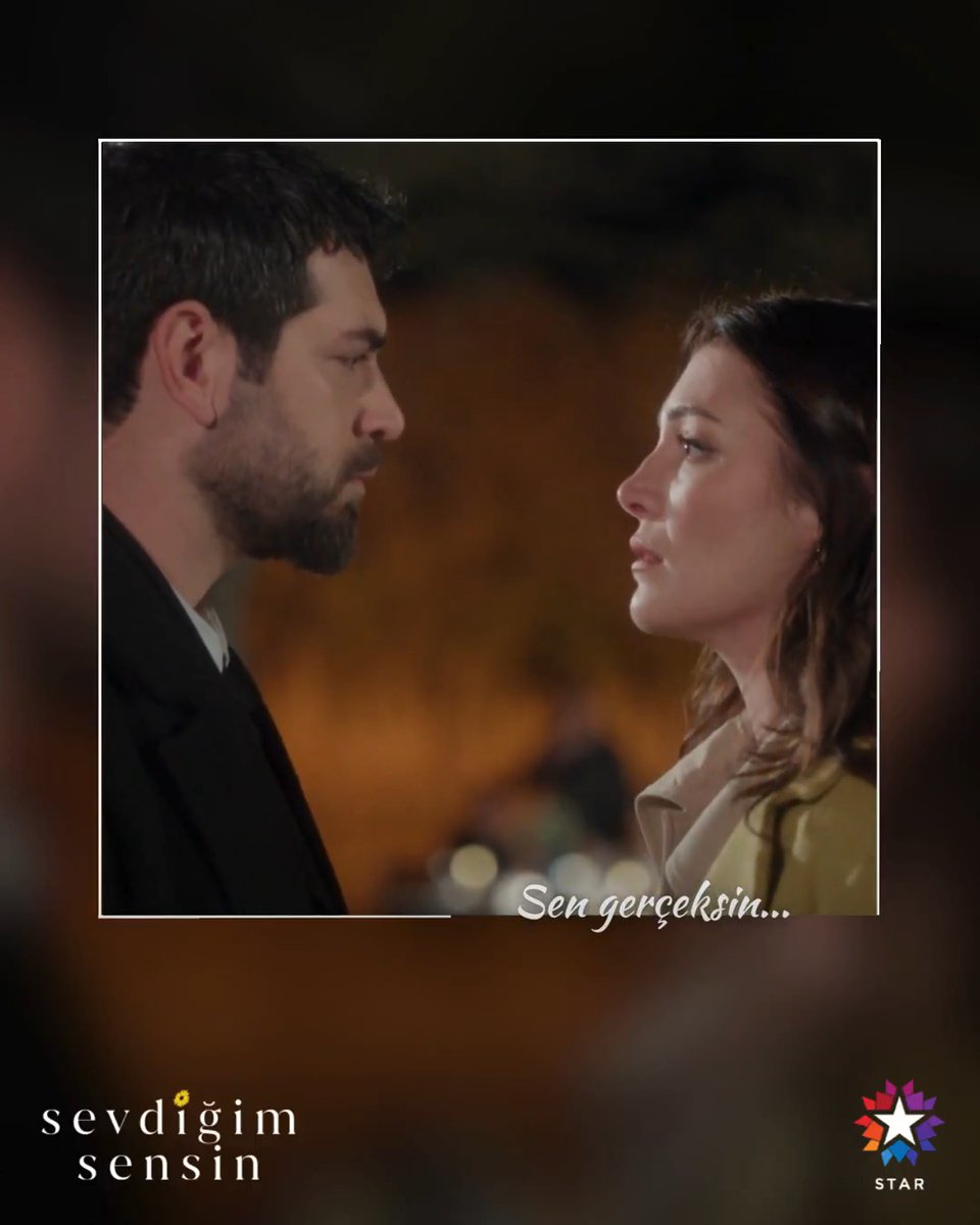 "Sen gerçeksin." ✨ #CivNil #SevdiğimSensin Sevdiğim Sensin