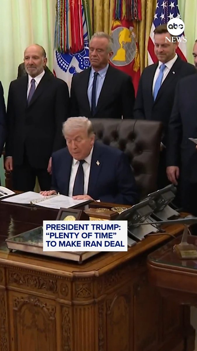 As the standoff in the Strait of Hormuz intensifies, President Trump says he’s not under any pressure to make a deal with Iran. ABC News News' @MaryKBruce has the latest.