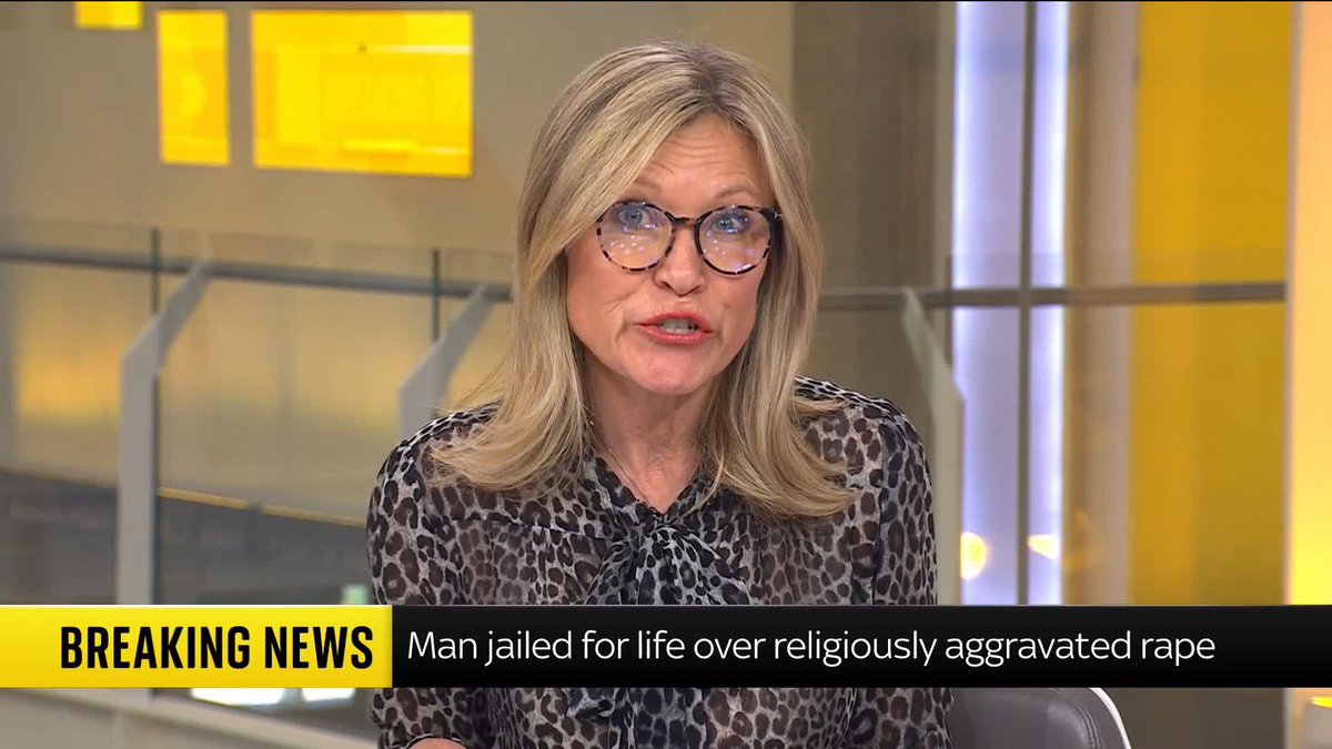BREAKING: A man has been jailed for life for the religiously aggravated rape of a Sikh woman in Walsall last October. Sky's Lisa Dowd Sky News reports from Birmingham Crown Court. 📺 Sky 501, Virgin 602, Freeview 233 and YouTube