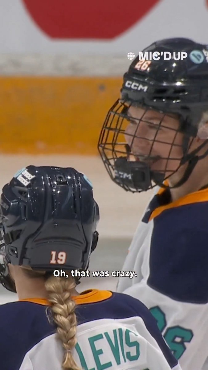 "She cross-checked me, that was rude" 😤 PWHL Mic'd Up with Sirens' Casey O'Brien 🎙️ Presented by Canadian Tire