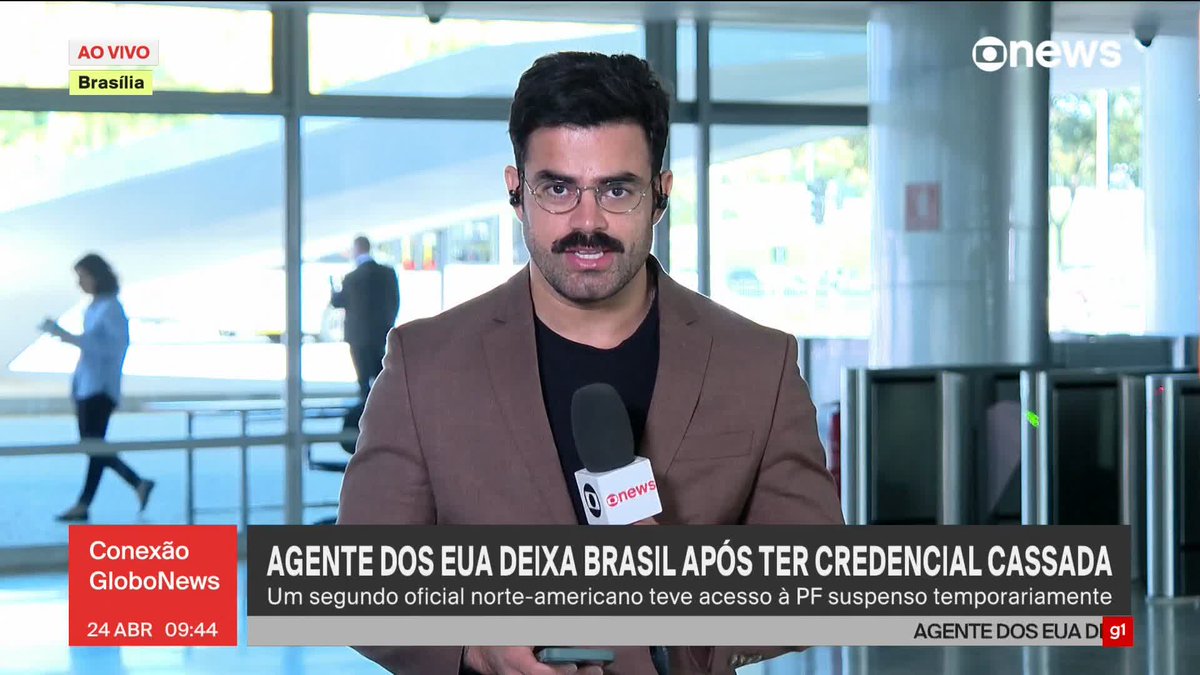 Funcionário do governo dos EUA deixa o Brasil após Itamaraty aplicar reciprocidade. Um segundo norte-americano também foi alvo de medidas. ➡️ Assista à #GloboNews: #ConexãoGloboNews