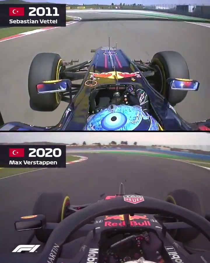 Turn 🎱 in Turkey: a sight to behold 🔥 #F1 || #TurkishGP 🇹🇷