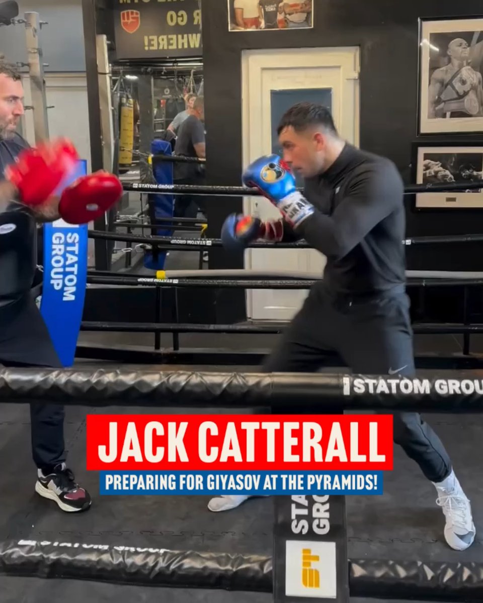 Jack Catterall working away ahead of his clash with Shakhram Giyasov on the undercard of Oleksandr Usyk vs Rico Verhoeven 🔥 Glory in Giza | May 23rd | LIVE on DAZN 🥊