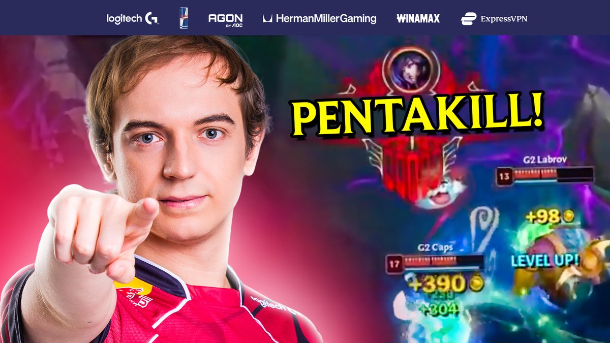 How to get a Penta in LEC: Step 1: Make sure BB is dead Step 2: Kill all 5 enemy players