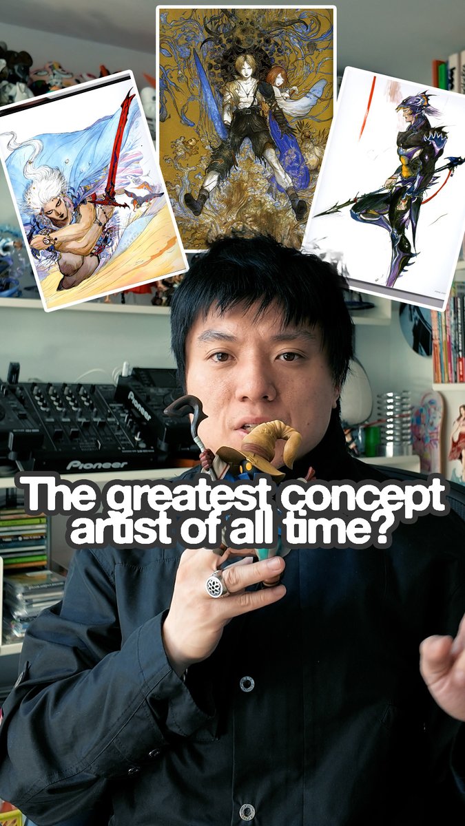 The work of Yoshitaka Amano... Can't overstate how important his work has been to everything in my world! #yoshitakaamano #finalfantasy