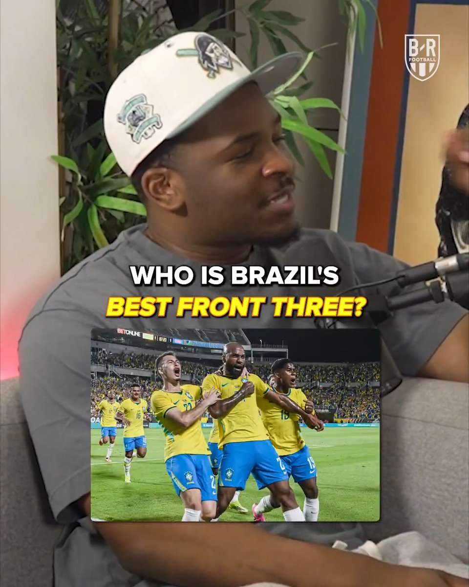 Picking Brazil's front three at the World Cup is a tough task—now imagine being Carlo Ancelotti 😵‍💫🇧🇷 (w/ Kam #8🏁, Lyés)