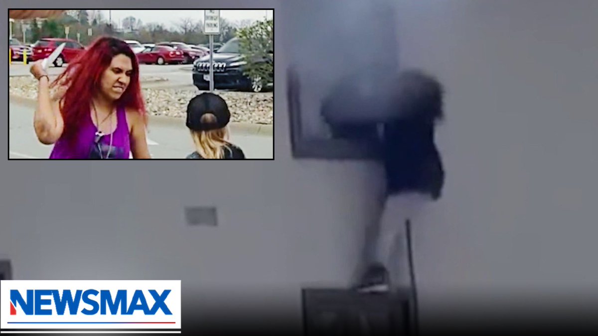 NEW DETAILS EMERGE: Just months prior to holding a toddler at knifepoint in front of a Nebraska Walmart, Noemi Guzman allegedly held a priest hostage at knifepoint and attempted to set her own parents on fire. NEWSMAX Crime Correspondent Jason Mattera details why a judge found her not responsible for these previous crimes on “Wake Up America.”
